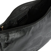 Alviero Martini - Tracolla a mezzaluna piccola Geo Soft S006, Nera